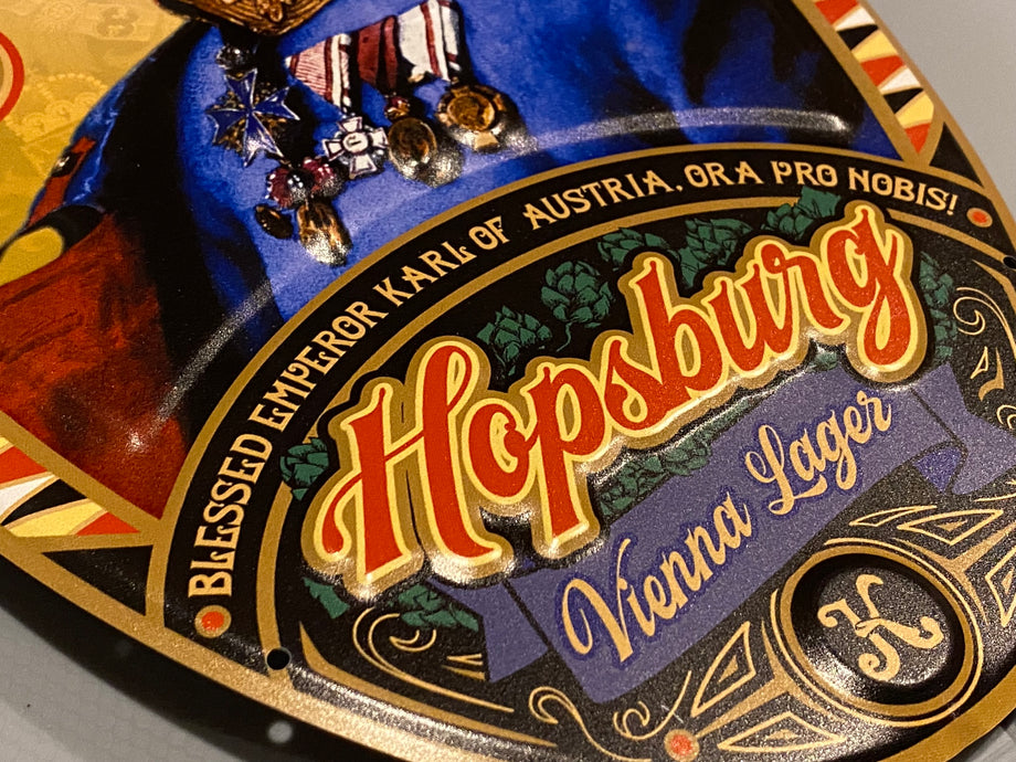 Hopsburg Vienna Lager Tin Tacker – Tridentine Brewing